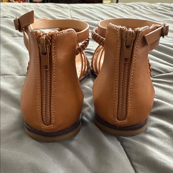 Maurices Women's Brown Braided Strap Sandals size 8.5 - Picture 6 of 6